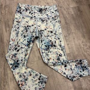 GAP Women's Multicolor Floral Patterned Leggings - M